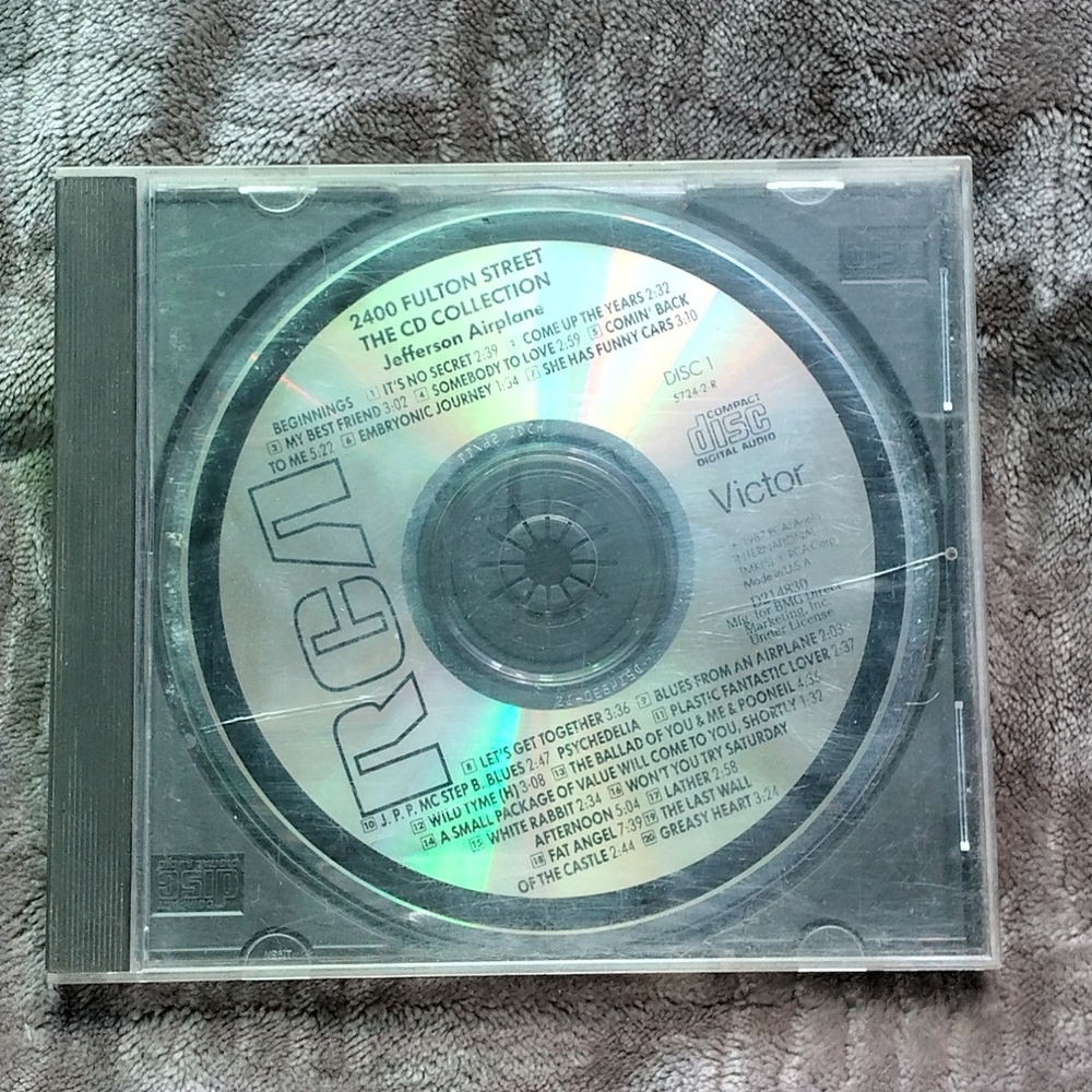 2400 Fulton Street The CD Collection Jefferson Airplane CD